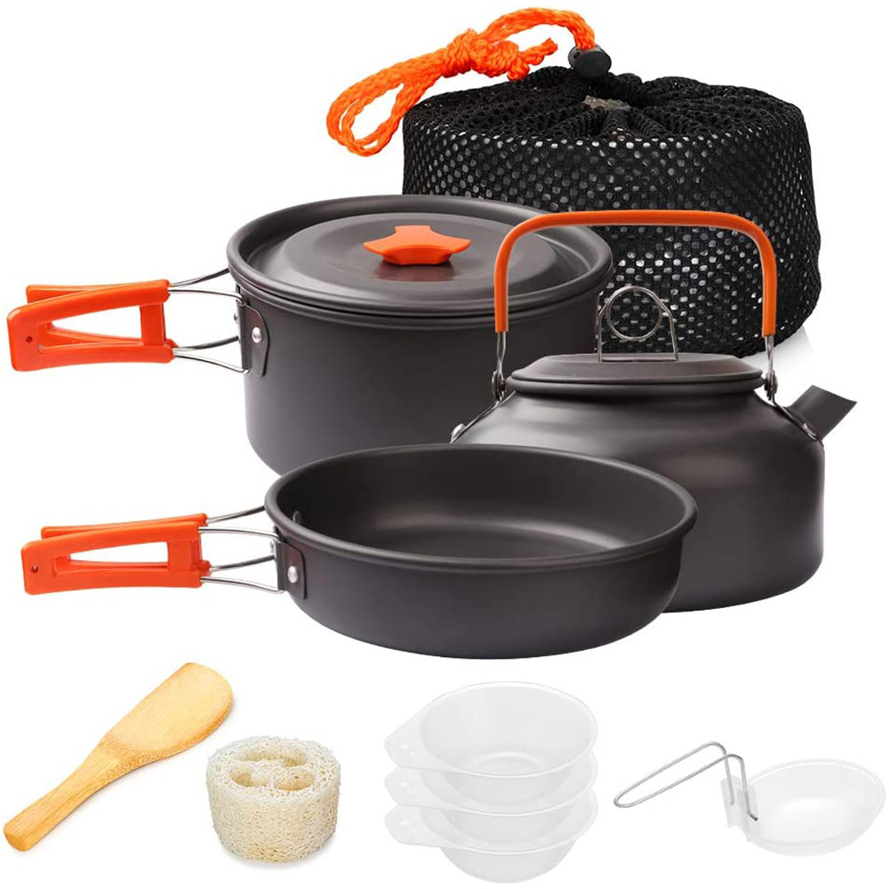 Camping Cooking Pack - 1 قطعة/1 مجموعة التخييم تجهيزات المطابخ