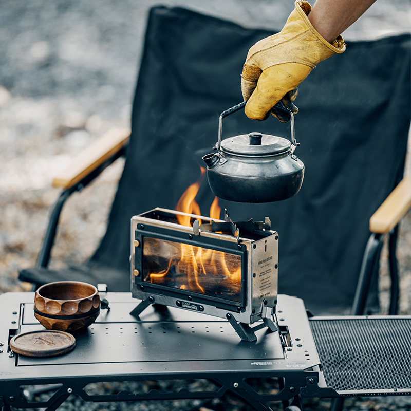 Camping Cooking Wood Stove - موقد خشب محمول من Goout Springhill،