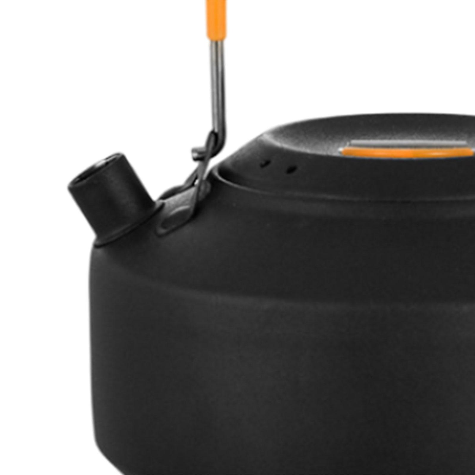 Camping Cooking Pot With Lid - إبريق قهوة محمول للتخييم مع مقابض