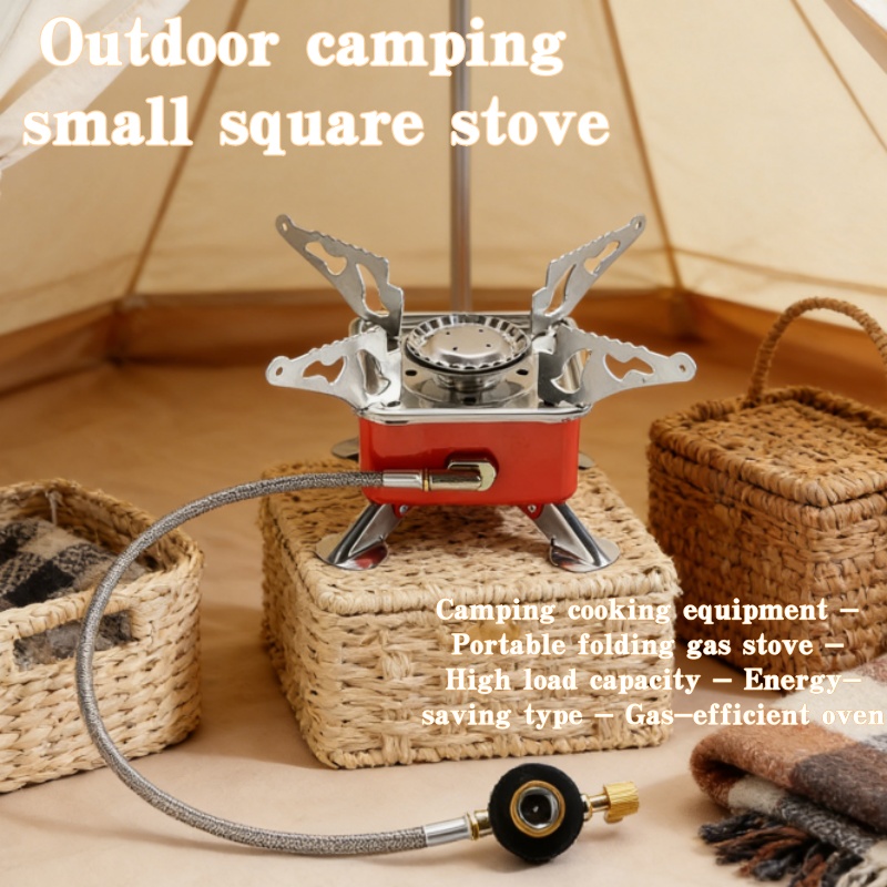 موقد غاز محمول قابل للطي للتخي - مراجعة Camping Cooking On Fire وسعره