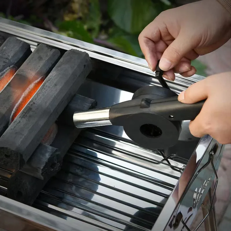 منفاخ هواء محمول للشواء في اله - مراجعة Camping Cooking Pack وسعره