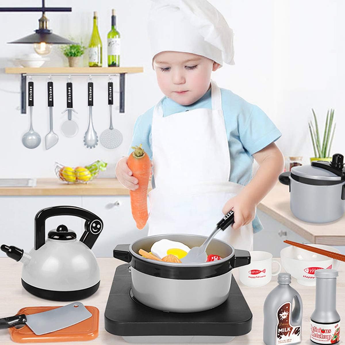 أطفال المطبخ مجموعات الالعاب ط - مراجعة Camping Cooking Kids وسعره