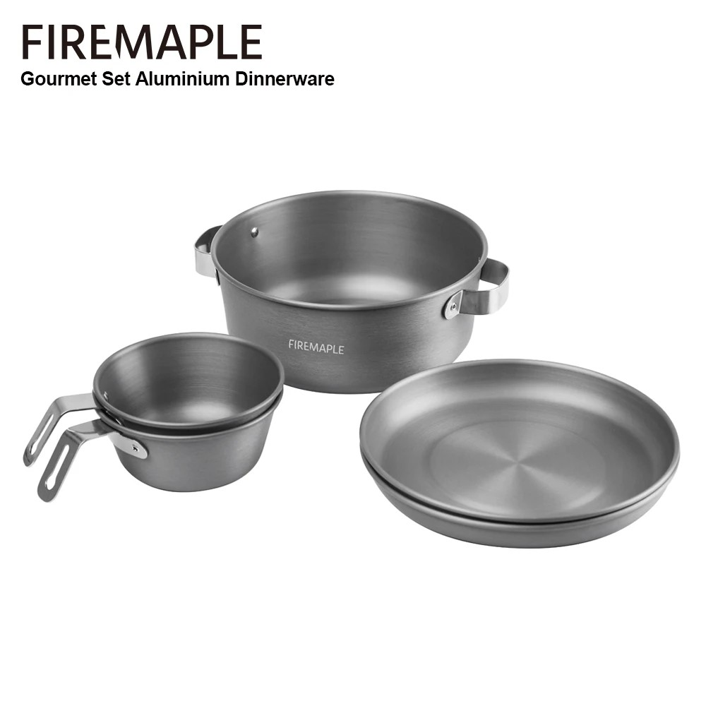 مجموعة أدوات الطهي للتخييم 5 ف - مراجعة Camping Cooking On Fire وسعره