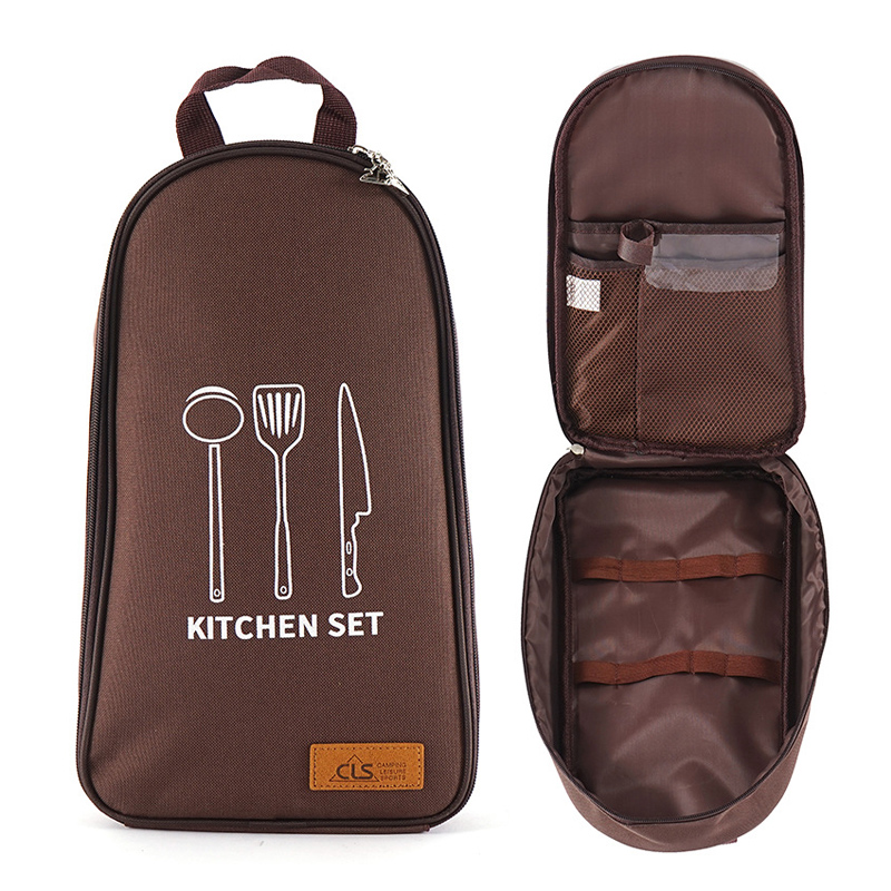 حقيبة لوح تقطيع خارجية ، حقيبة - مراجعة Camping Cooking Utensil Organizer وسعره