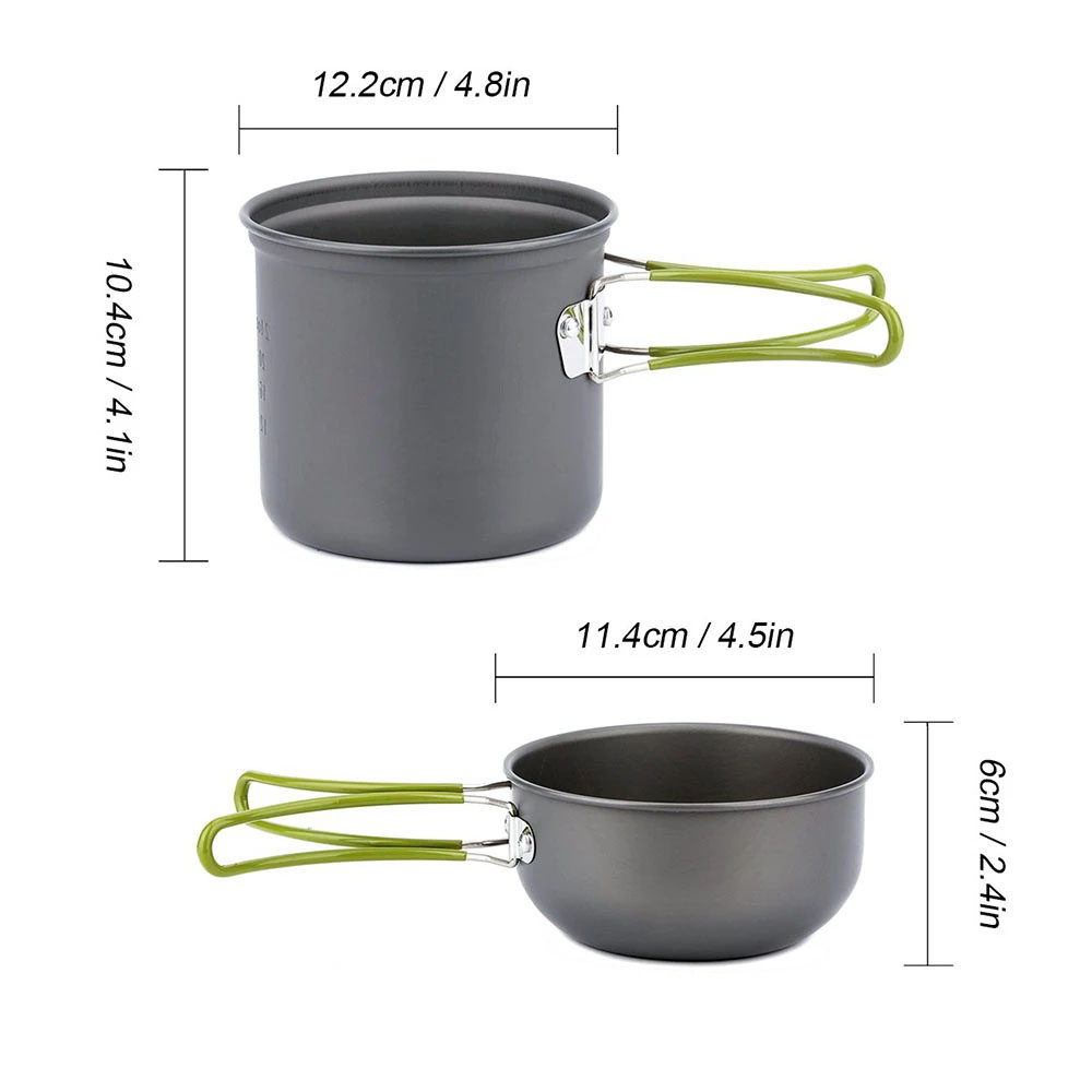التخييم تجهيزات المطابخ فوضى ع - مراجعة Camping Cooking Pack وسعره