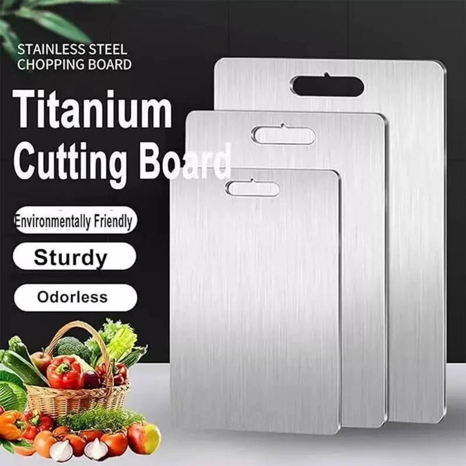 لوح تقطيع مطلي بالتيتانيوم ذو  - مراجعة Camp Cutting Board وسعره