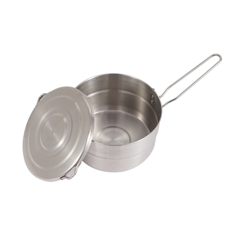 وعاء طبخ خارجي من الفولاذ المق - مراجعة Camping Cooking Pot With Lid وسعره