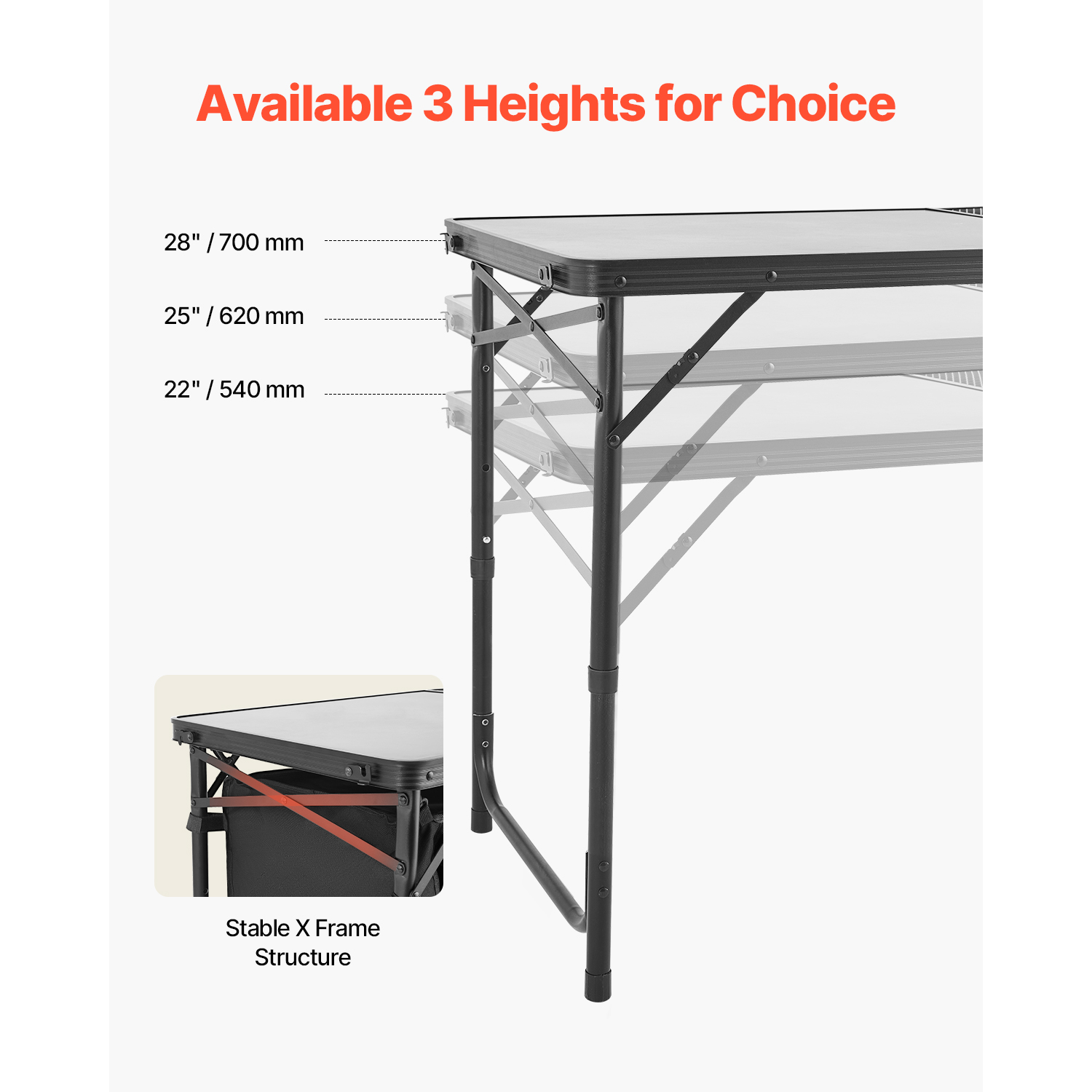 طاولة مطبخ للتخييم من سوكسي با - مراجعة Camping Cooking Table Foldable وسعره