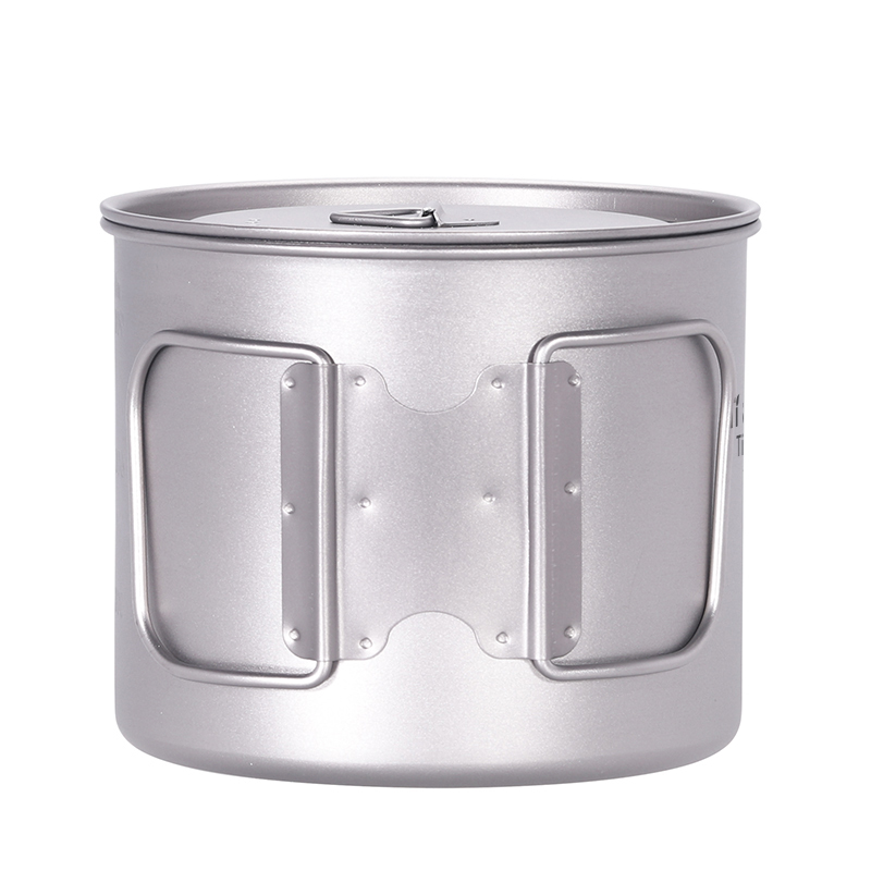 وعاء تخييم من التيتانيوم سعة 1 - مراجعة Camping Cooking Pot With Lid وسعره