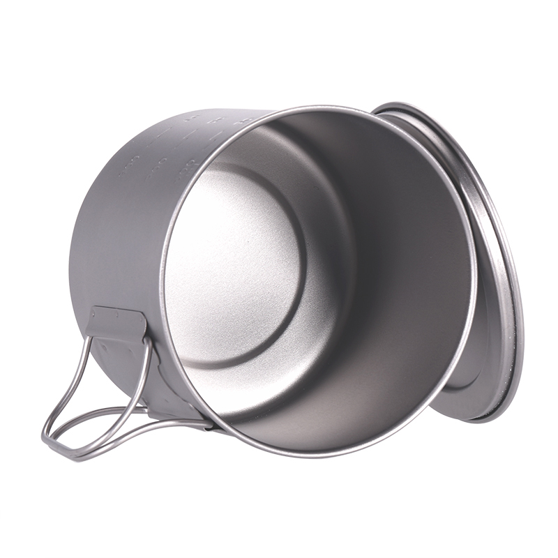وعاء تخييم من التيتانيوم سعة 1 - مراجعة Camping Cooking Pot With Lid وسعره