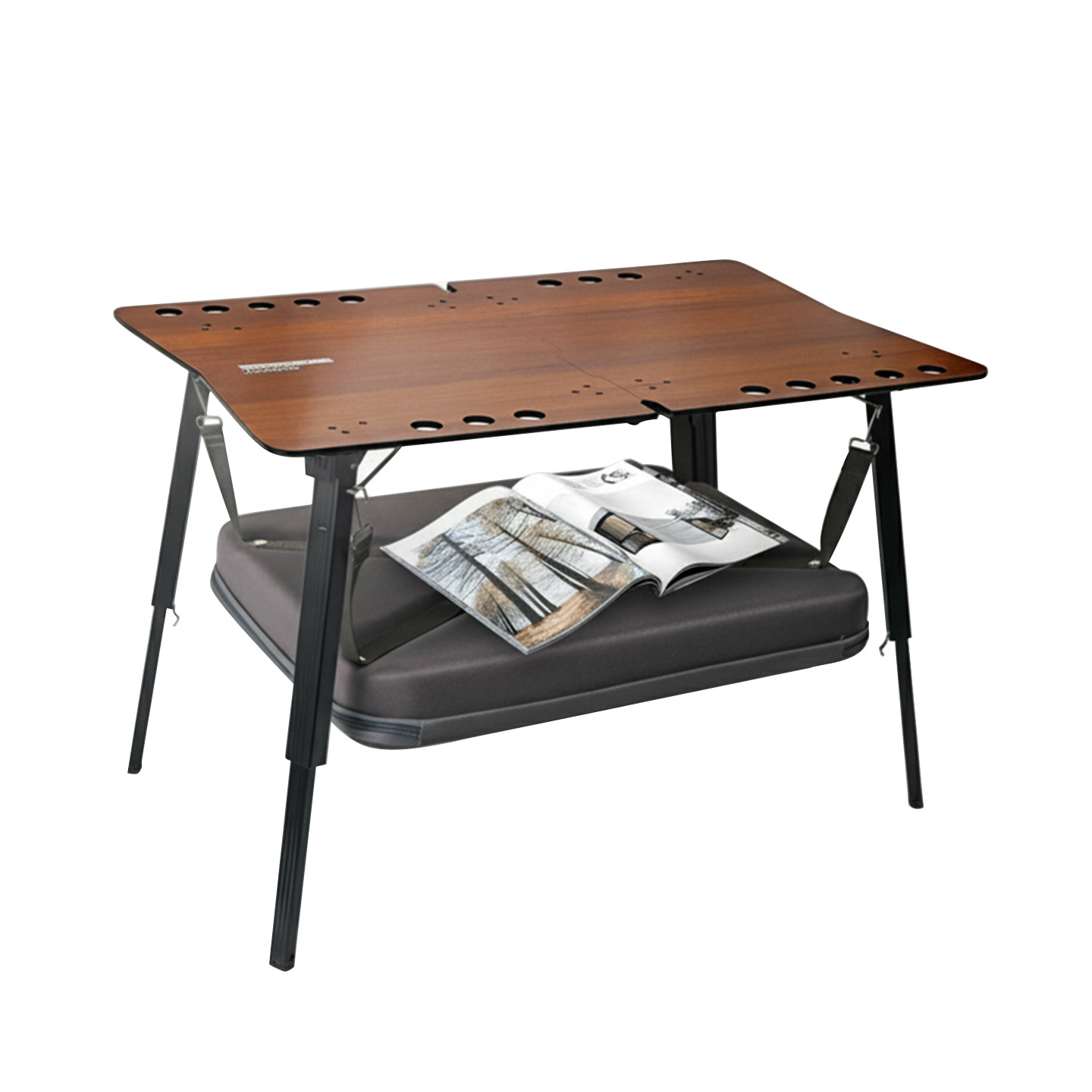 طاولة ألومنيوم قابلة للطي للاس - مراجعة Camping Cooking Table Foldable وسعره