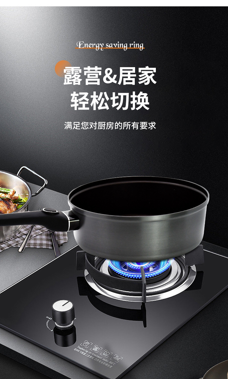 مقلاة بولين غير لاصقة 2026 للا - مراجعة Camping Cooking Frying Pan وسعره
