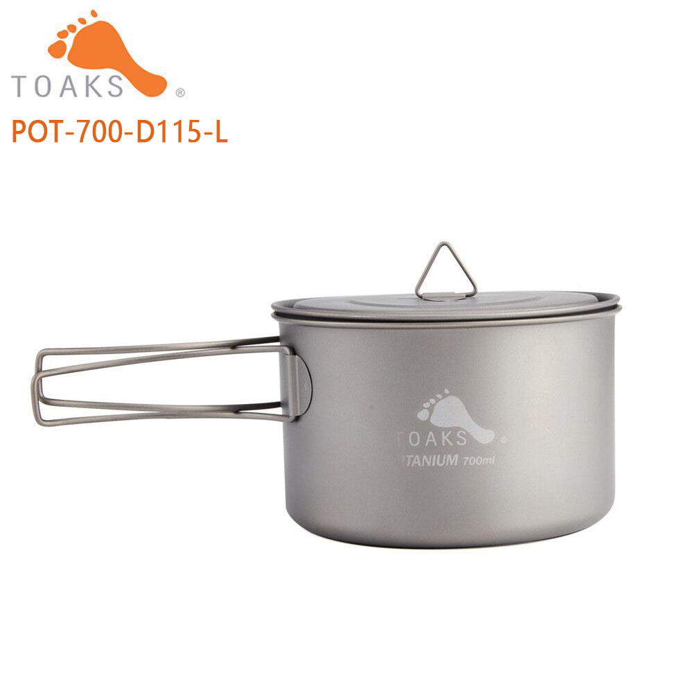 TOAKS التيتانيوم النقي التخييم - مراجعة Camping Cooking Books وسعره