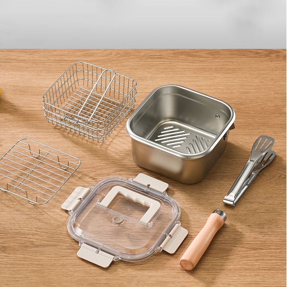 مقلاة محمولة من الفولاذ المقاو - مراجعة Camping Cooking Pack وسعره