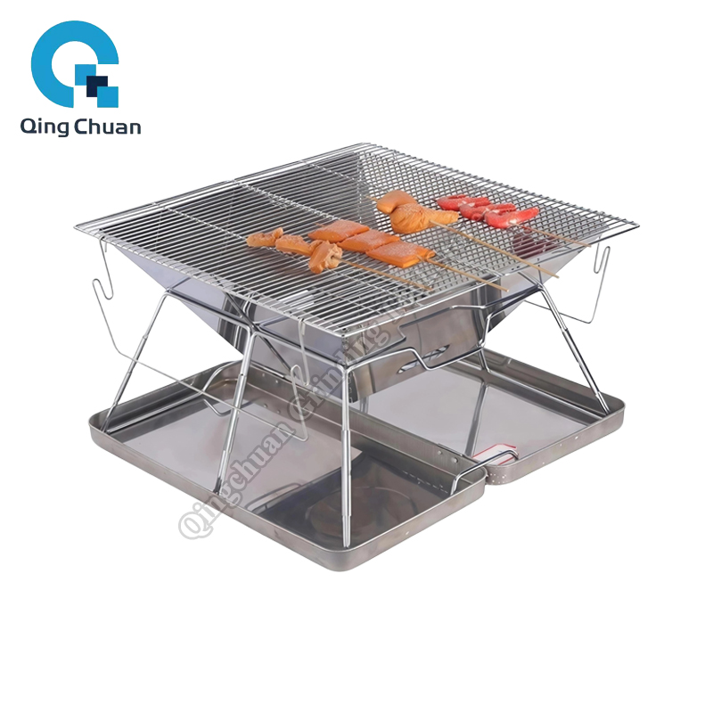 شواية تخييم قابلة للطي من الفو - مراجعة Camping With Cooking وسعره