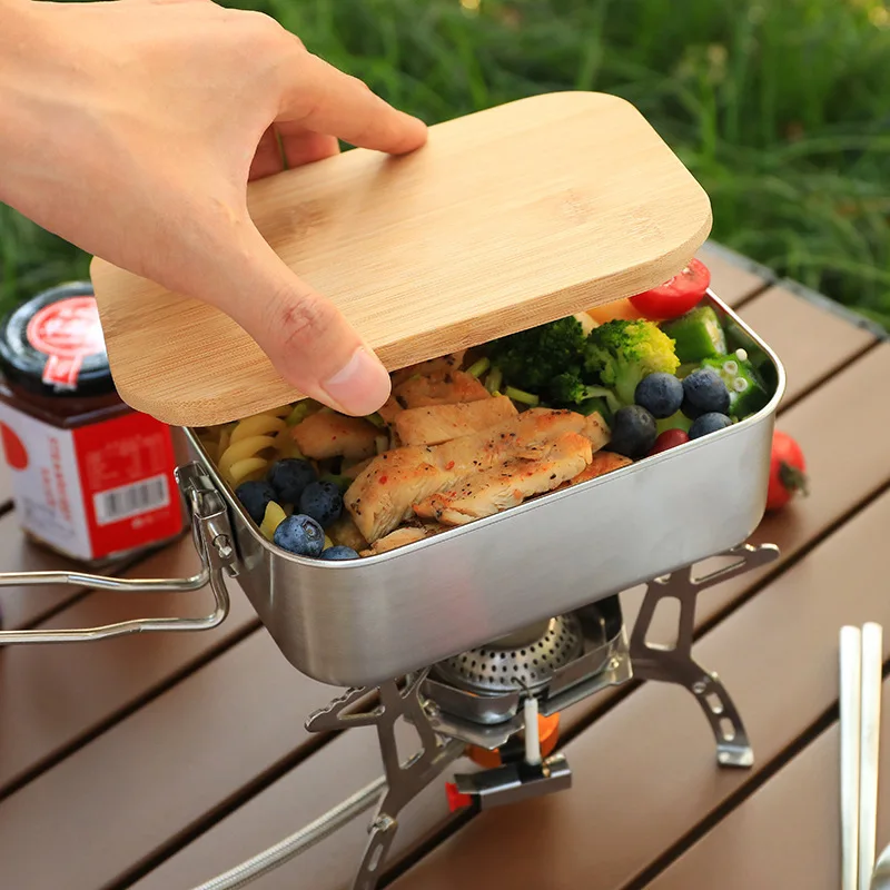 304 صندوق غداء من الفولاذ المق - مراجعة Camp Cutting Board وسعره