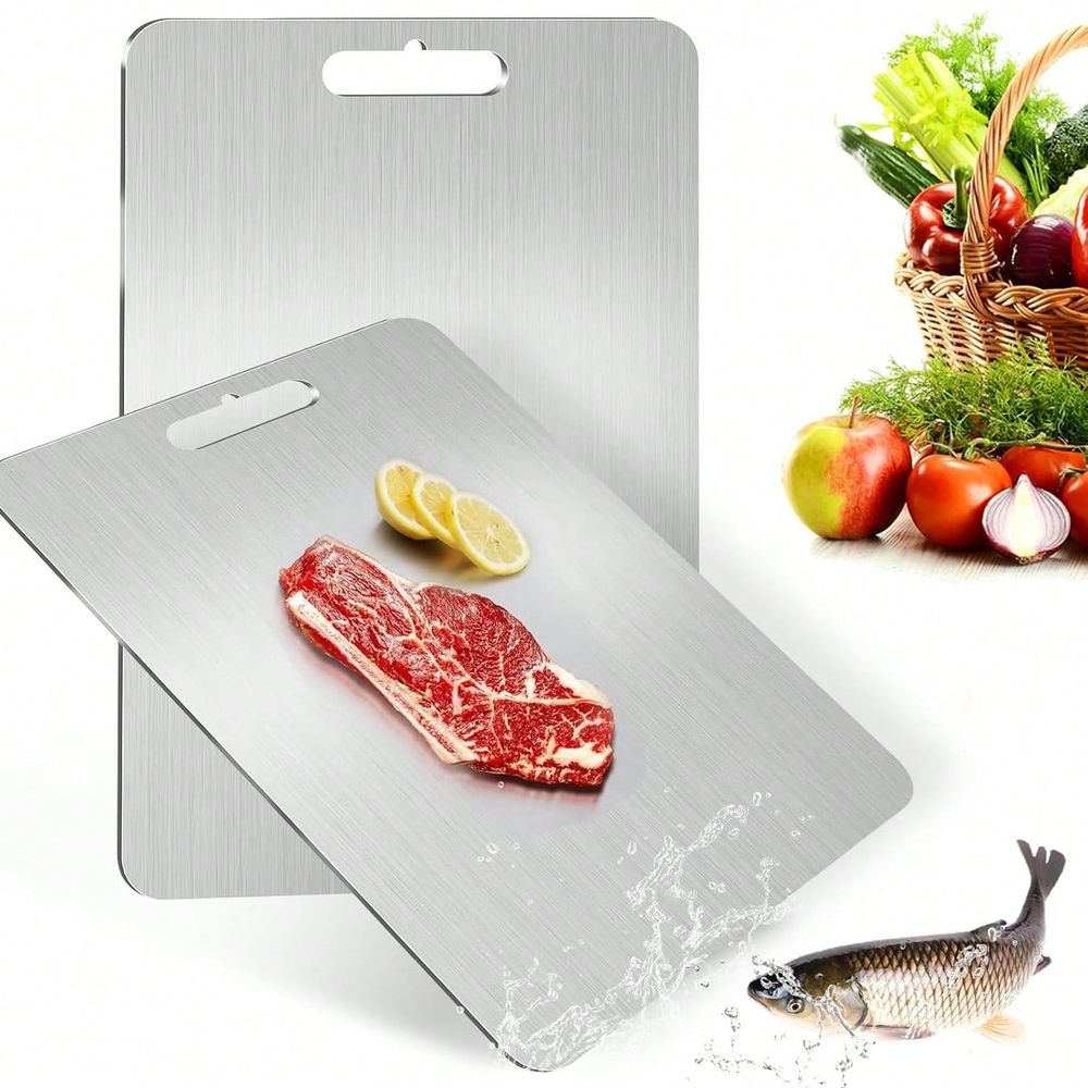 ألواح تقطيع من الفولاذ المقاوم - مراجعة Camp Cutting Board وسعره