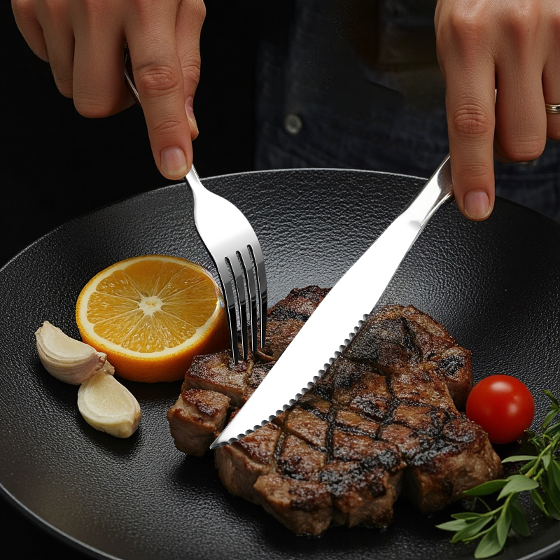 مجموعة أدوات مائدة للسفر من ال - مراجعة Camping Cooking Cutlery Set وسعره