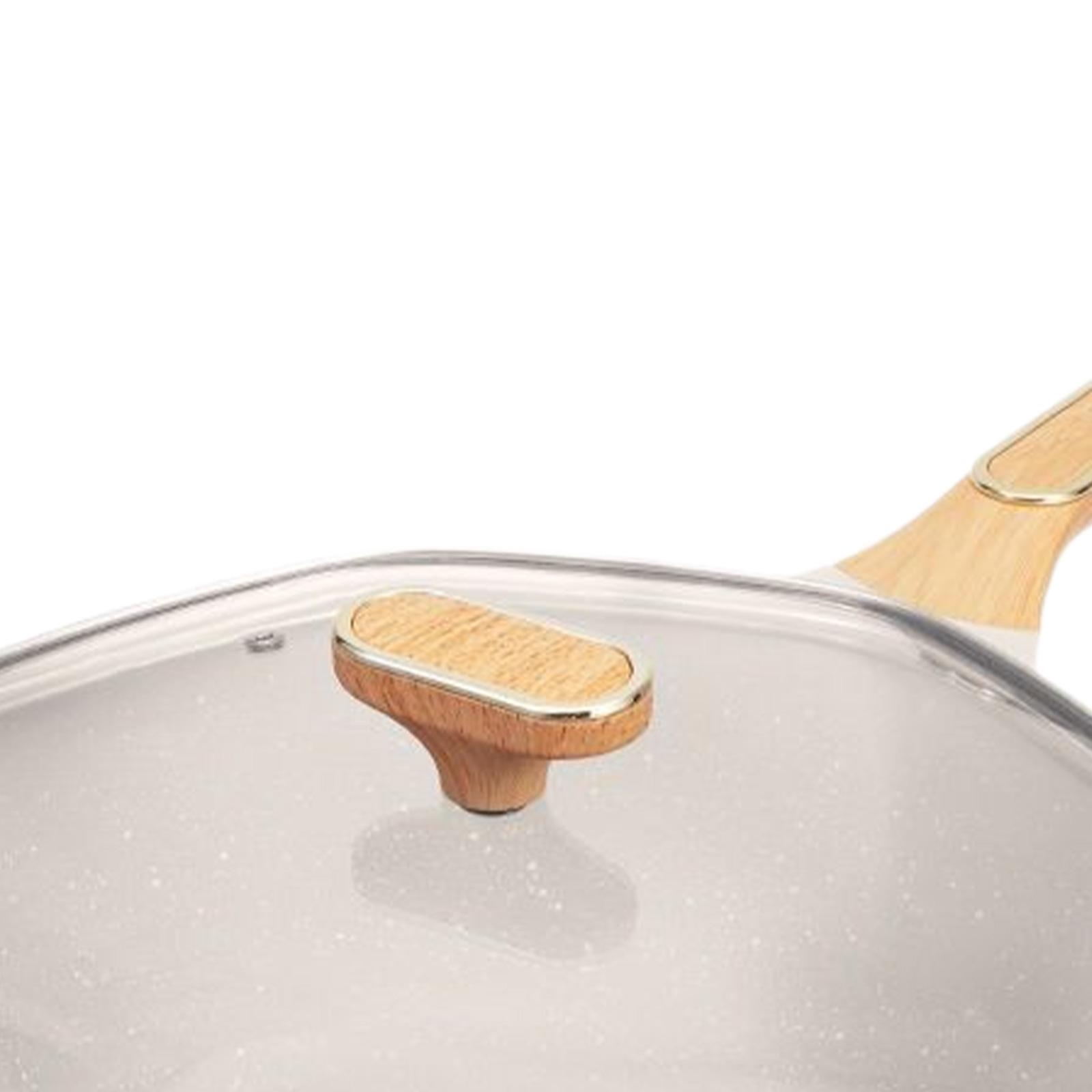 مقلاة ثمانية الأضلاع مع غطاء س - مراجعة Camping Cooking Pot With Lid وسعره