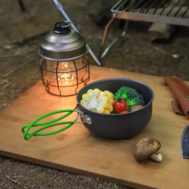 طقم أواني طهي للرحلات الخارجية - مراجعة Camping Cooking Kitchen Set وسعره