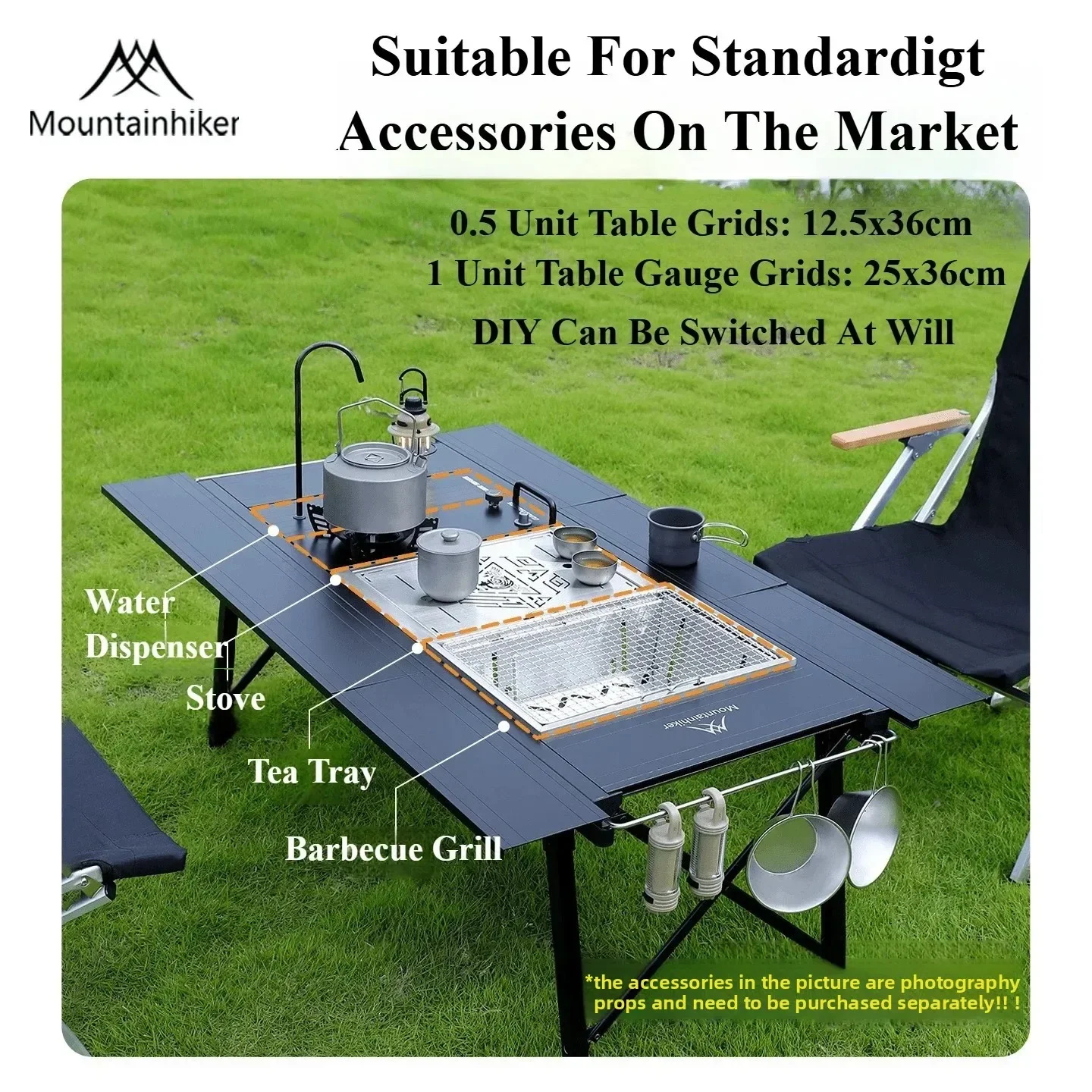 طاولة تخييم قابلة للطي من ماون - مراجعة Camping Cooking Table Foldable وسعره