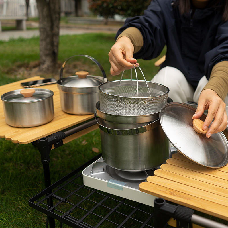NOBANA أحدث في الهواء الطلق أو - مراجعة Camping Cooking Pack وسعره