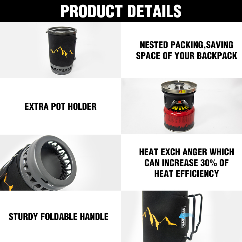 WESTTUNE نظام الطبخ في الهواء  - مراجعة Camping Cooking Propane وسعره