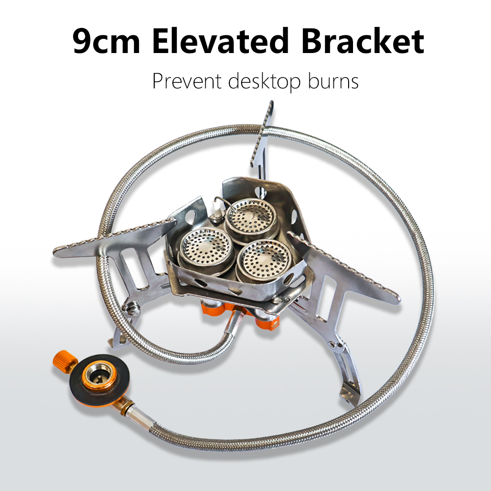 TARKA موقد غاز للتخييم 5800 وا - مراجعة Camping Cooking Wood Stove وسعره