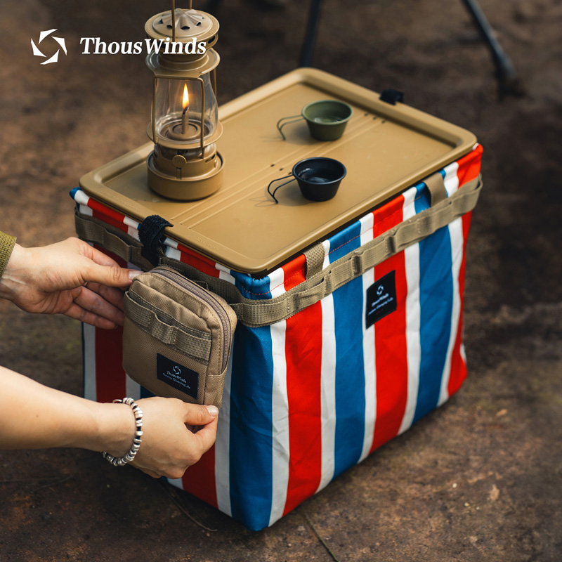 حقيبة تخييم محمولة للرياح ، حق - مراجعة Camping Cooking Utensil Organizer وسعره