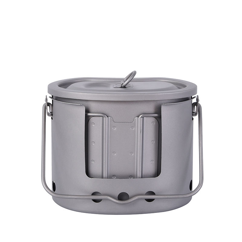 طقم أواني طهي من التيتانيوم بل - مراجعة Camping Cooking Wood Stove وسعره