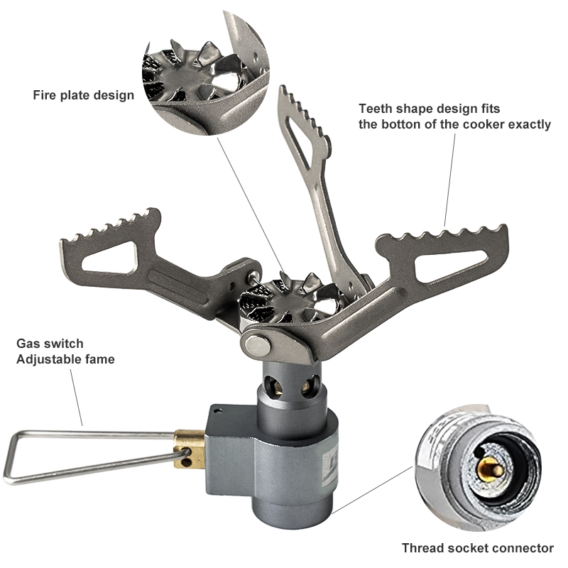 BRS في الهواء الطلق موقد غاز ص - مراجعة Camping Cooking Wood Stove وسعره