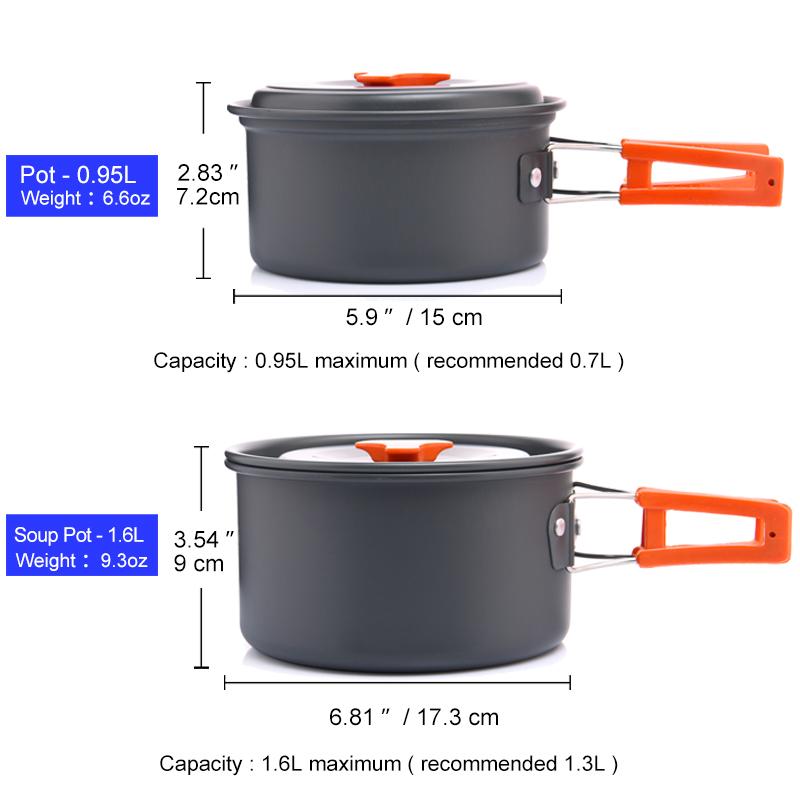 طقم أدوات طهي للتخييم في الهوا - مراجعة Camping Cooking Pack وسعره