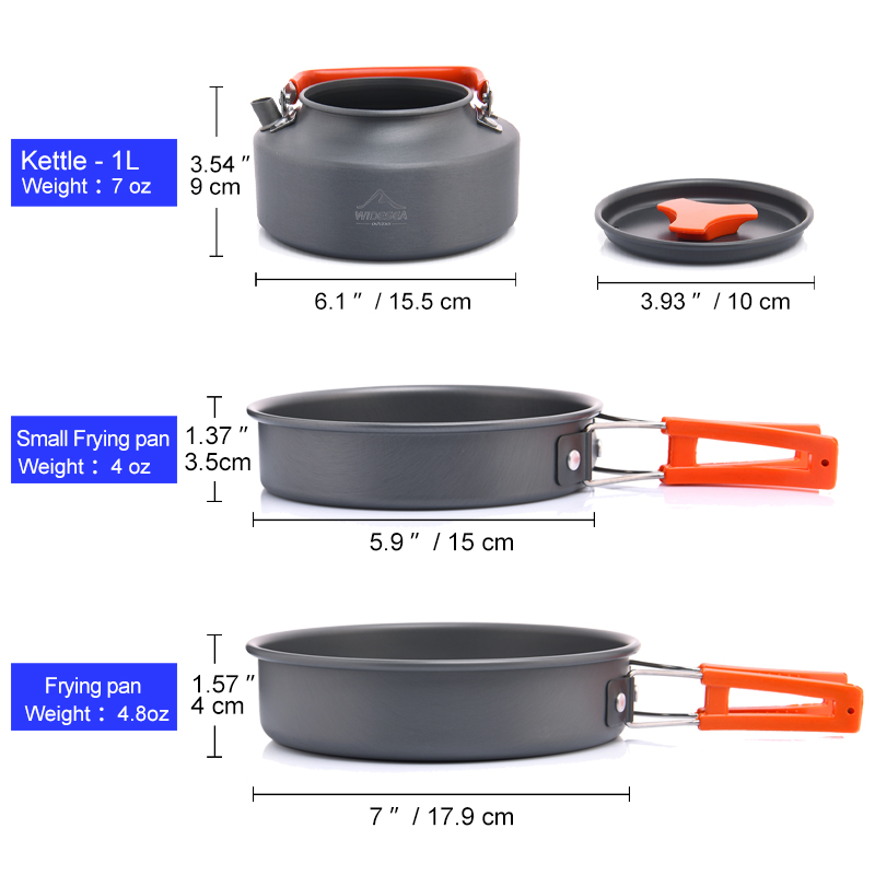 طقم أدوات طهي للتخييم في الهوا - مراجعة Camping Cooking Pack وسعره