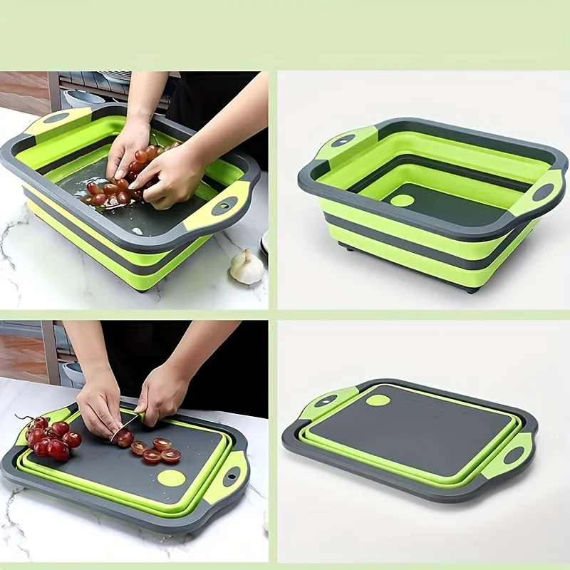 حوض ماء محمول قابل للطي مع حوض - مراجعة Camp Cutting Board وسعره