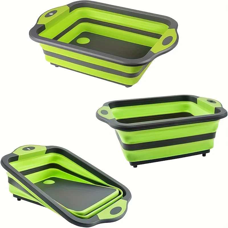 حوض ماء محمول قابل للطي مع حوض - مراجعة Camp Cutting Board وسعره