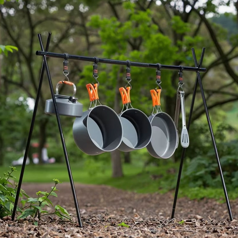 مجموعة أواني طهي للتخييم خفيفة - مراجعة Camping Cooking Mess Kit وسعره