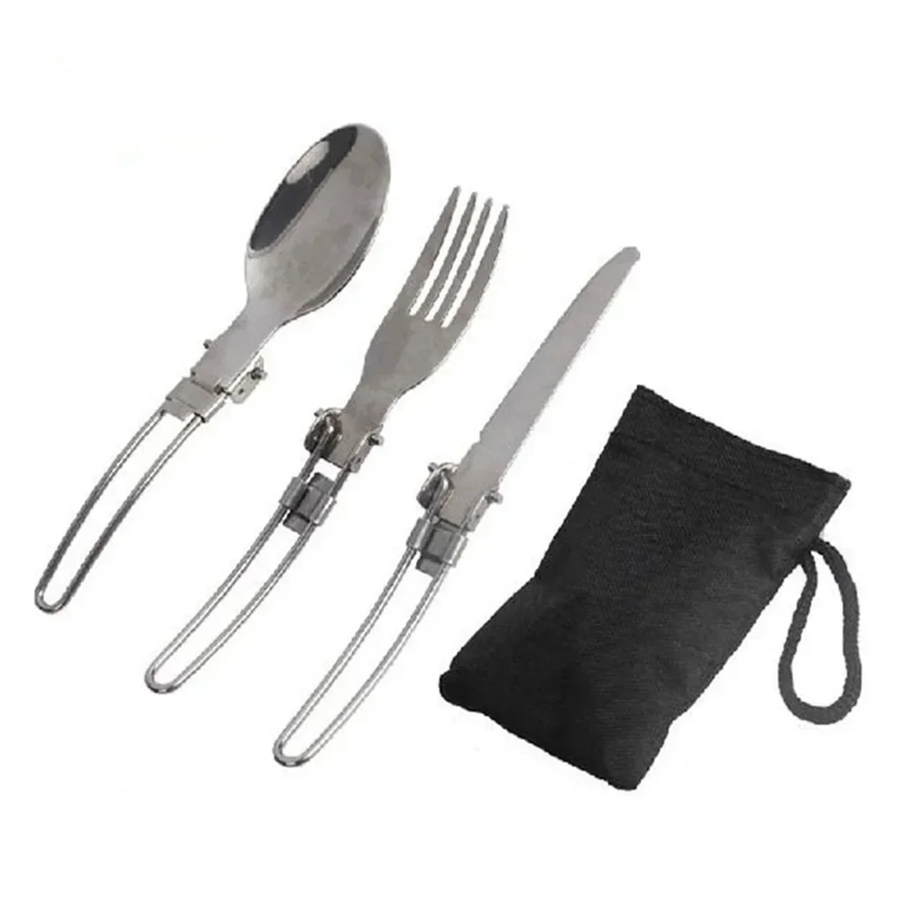 1 مجموعة في الهواء الطلق التخي - مراجعة Camping Cooking Cutlery Set وسعره