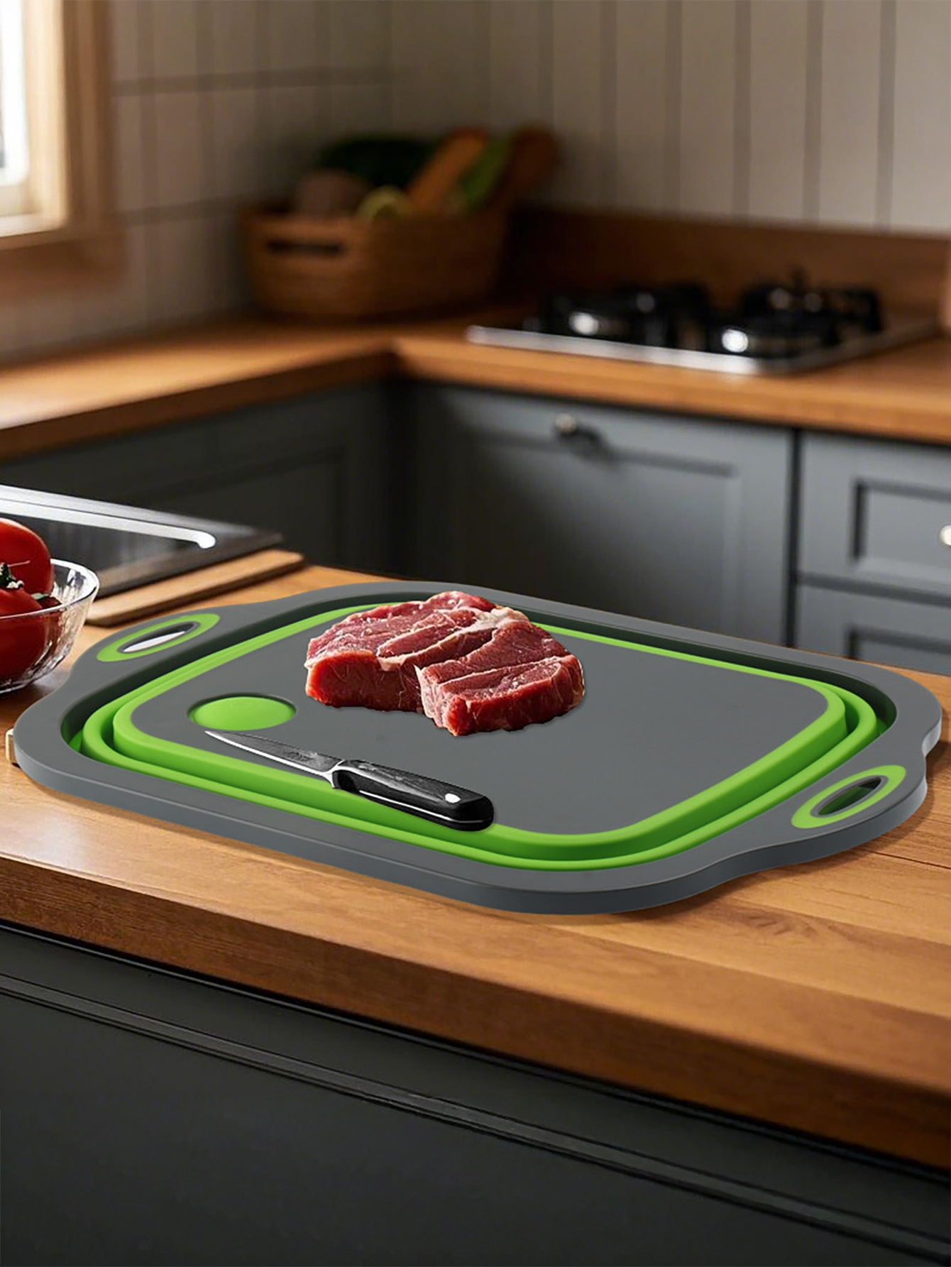 التخييم لوح تقطيع قابل للطي طب - مراجعة Camp Cutting Board وسعره