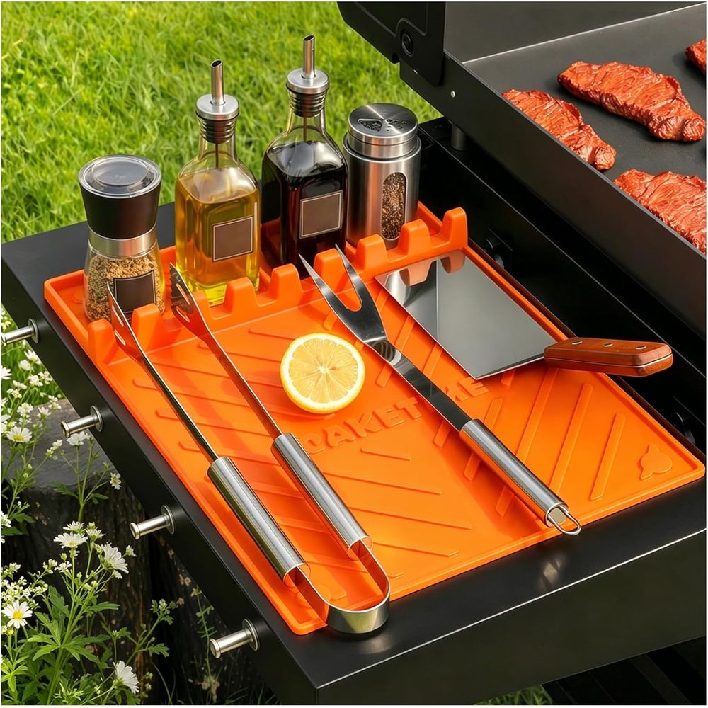 حصائر شواء سيليكون أو ملحقات ا - مراجعة Camping With Cooking وسعره