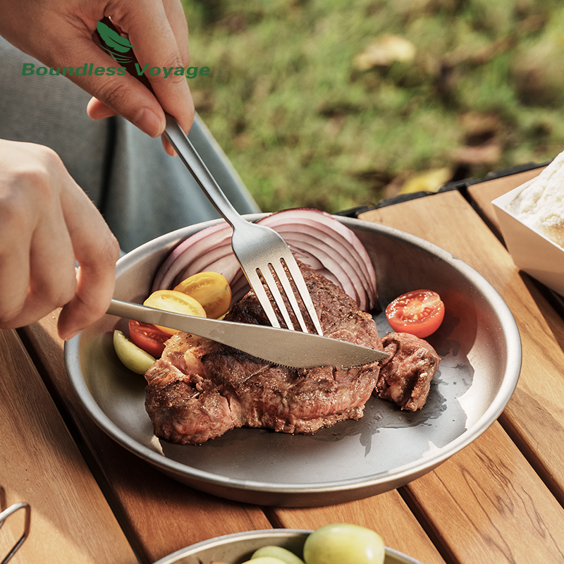 رحلة بلا حدود-طقم عشاء من التي - مراجعة Camping Cooking Cutlery Set وسعره
