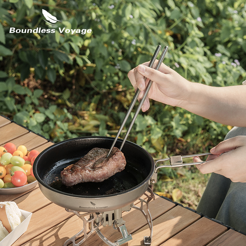 رحلة بلا حدود-طقم عشاء من التي - مراجعة Camping Cooking Cutlery Set وسعره