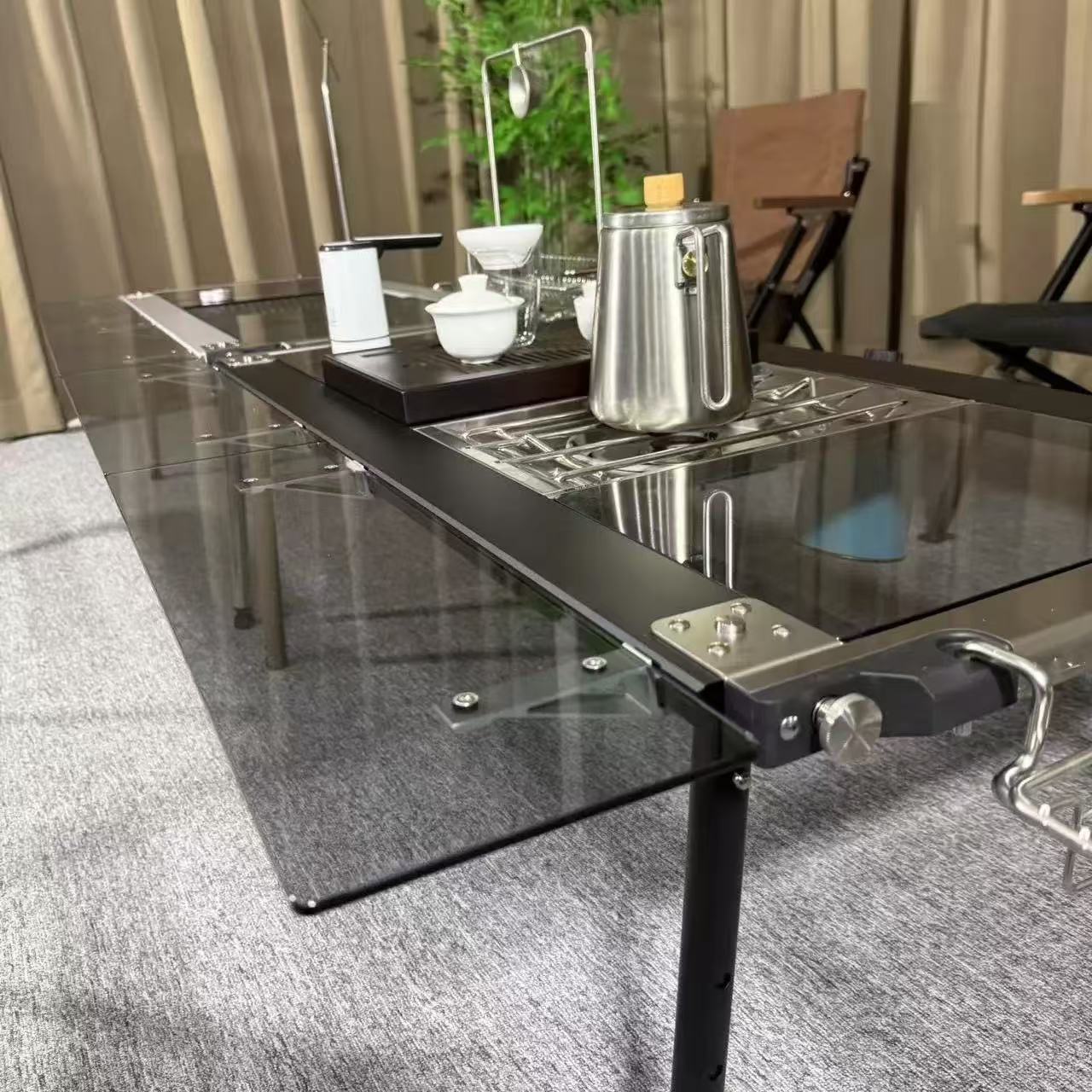 ، 0.5/1 وحدة لوحة طاولة جانبية - مراجعة Camp Cutting Board وسعره