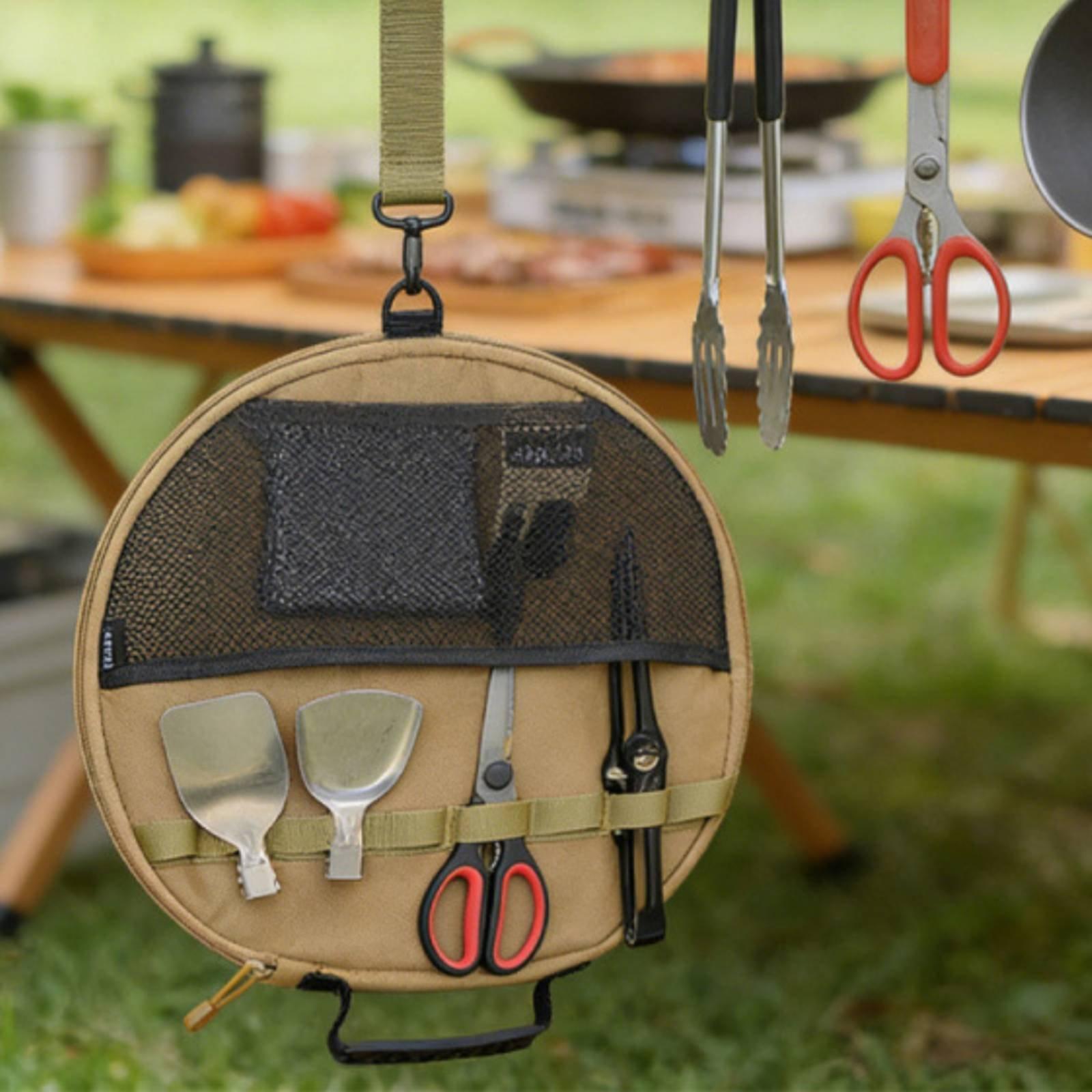 حقيبة تخزين محمولة للمقلاة، حق - مراجعة Camping Cooking Pan وسعره