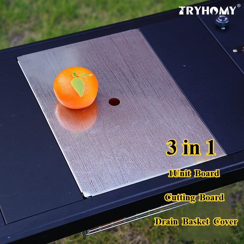 قطعة واحدة من غطاء سلة التصريف - مراجعة Camp Cutting Board وسعره