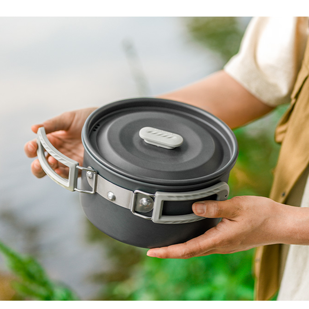 مجموعة أواني خارجية من Natureh - مراجعة Camping Cooking Pan وسعره