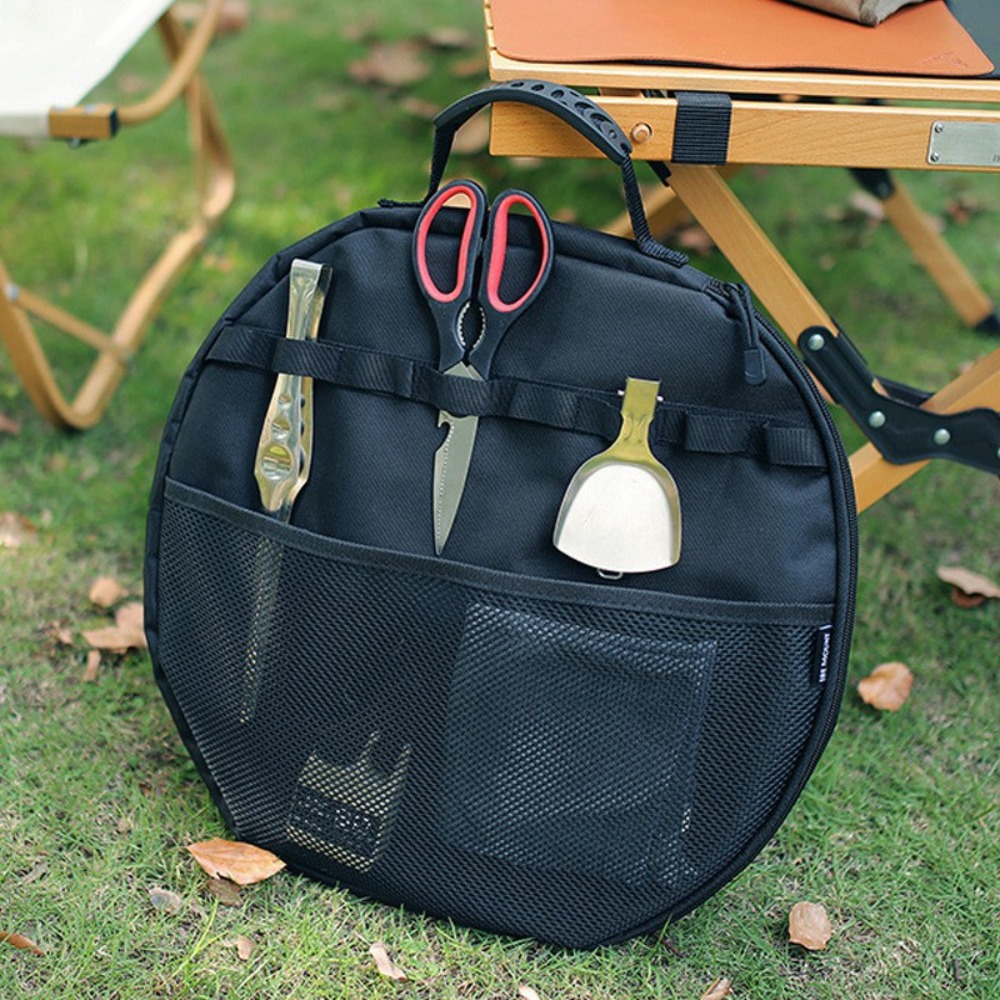 حقيبة تخزين لمقلاة الشواء، حقي - مراجعة Camping Cooking Pack وسعره