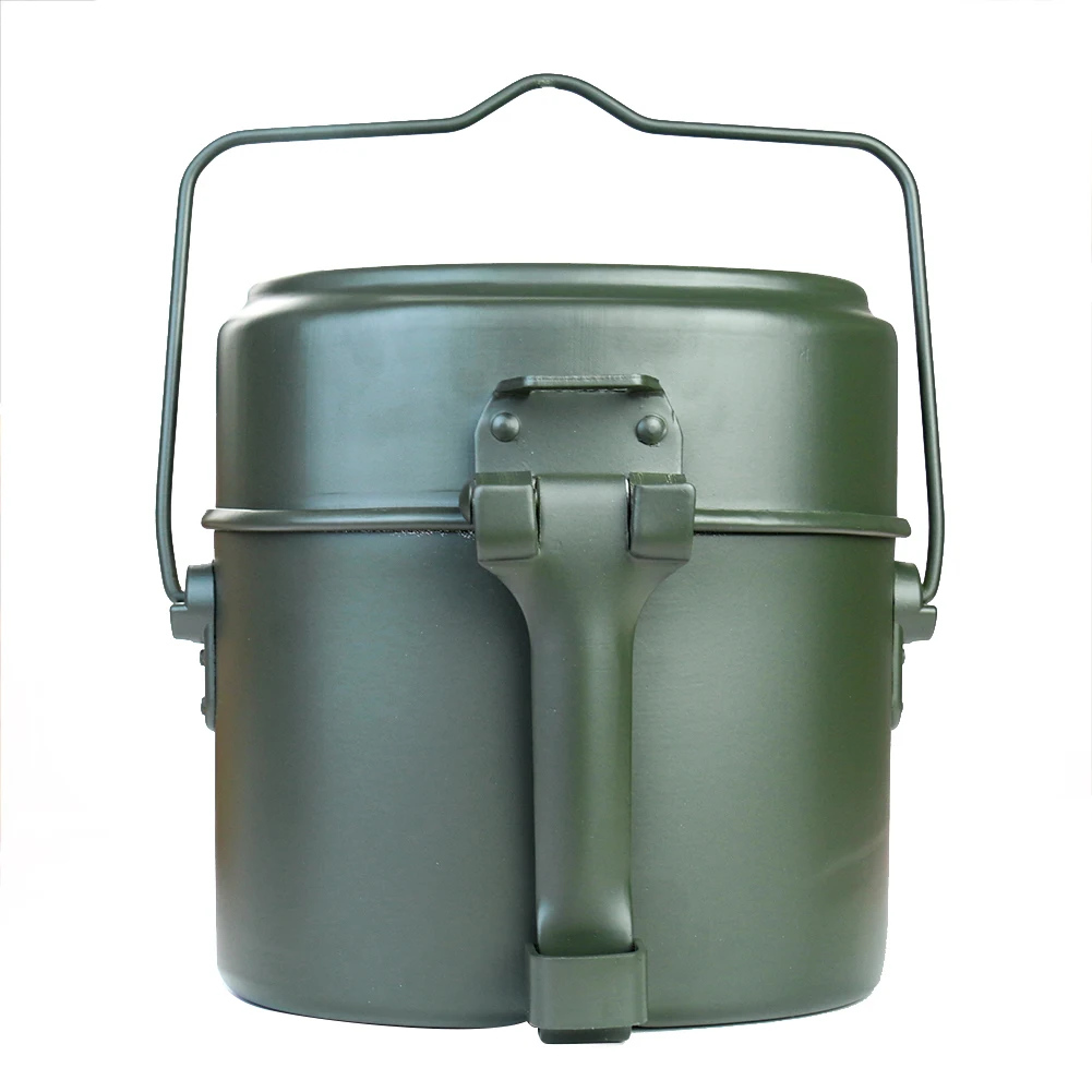 طقم وعاء وصحن محمول من السبائك - مراجعة Camping Cooking Kitchen Set وسعره