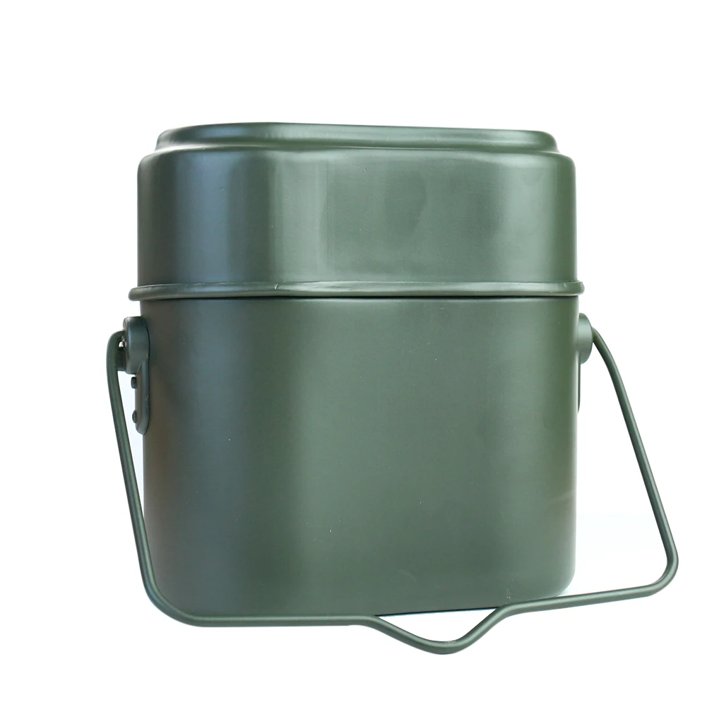 طقم وعاء وصحن محمول من السبائك - مراجعة Camping Cooking Kitchen Set وسعره