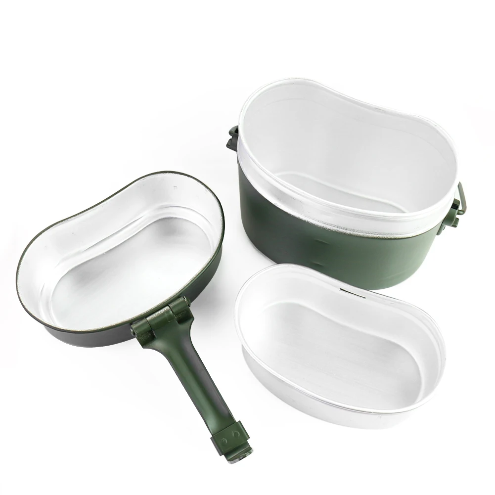 طقم وعاء وصحن محمول من السبائك - مراجعة Camping Cooking Kitchen Set وسعره
